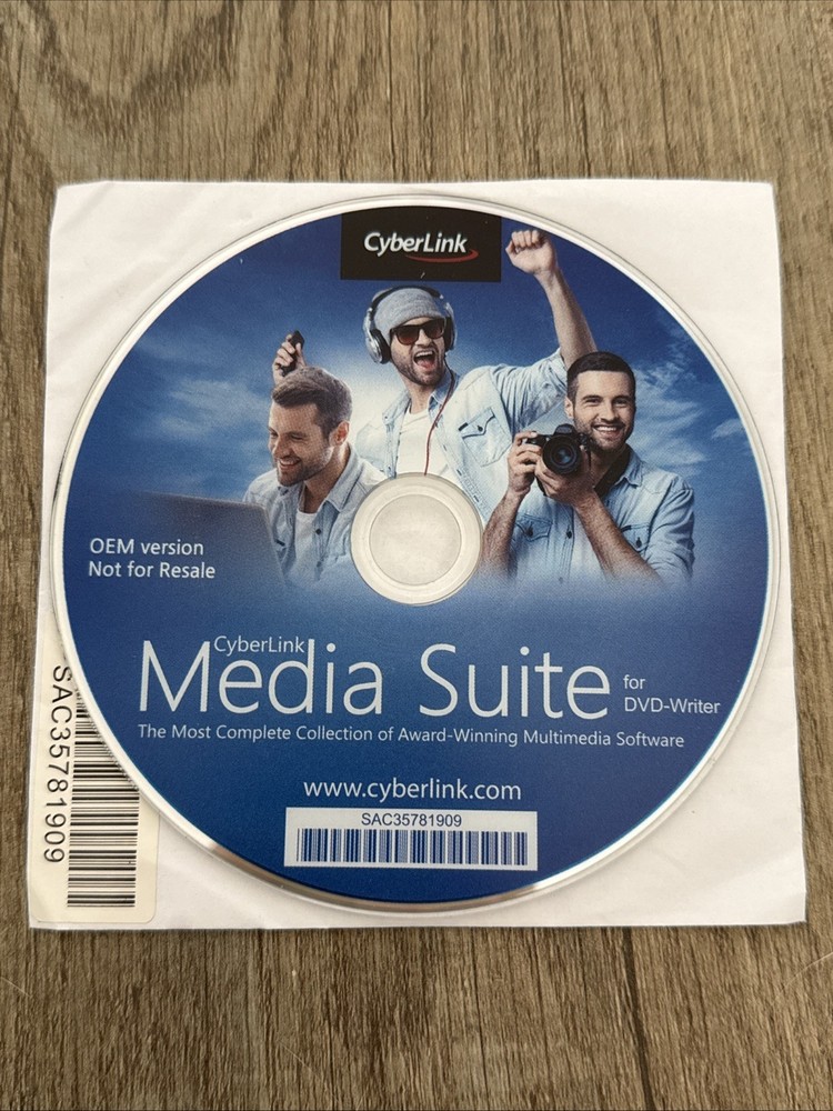 CyberLink Media Suite DVD OEM Version Disc Only