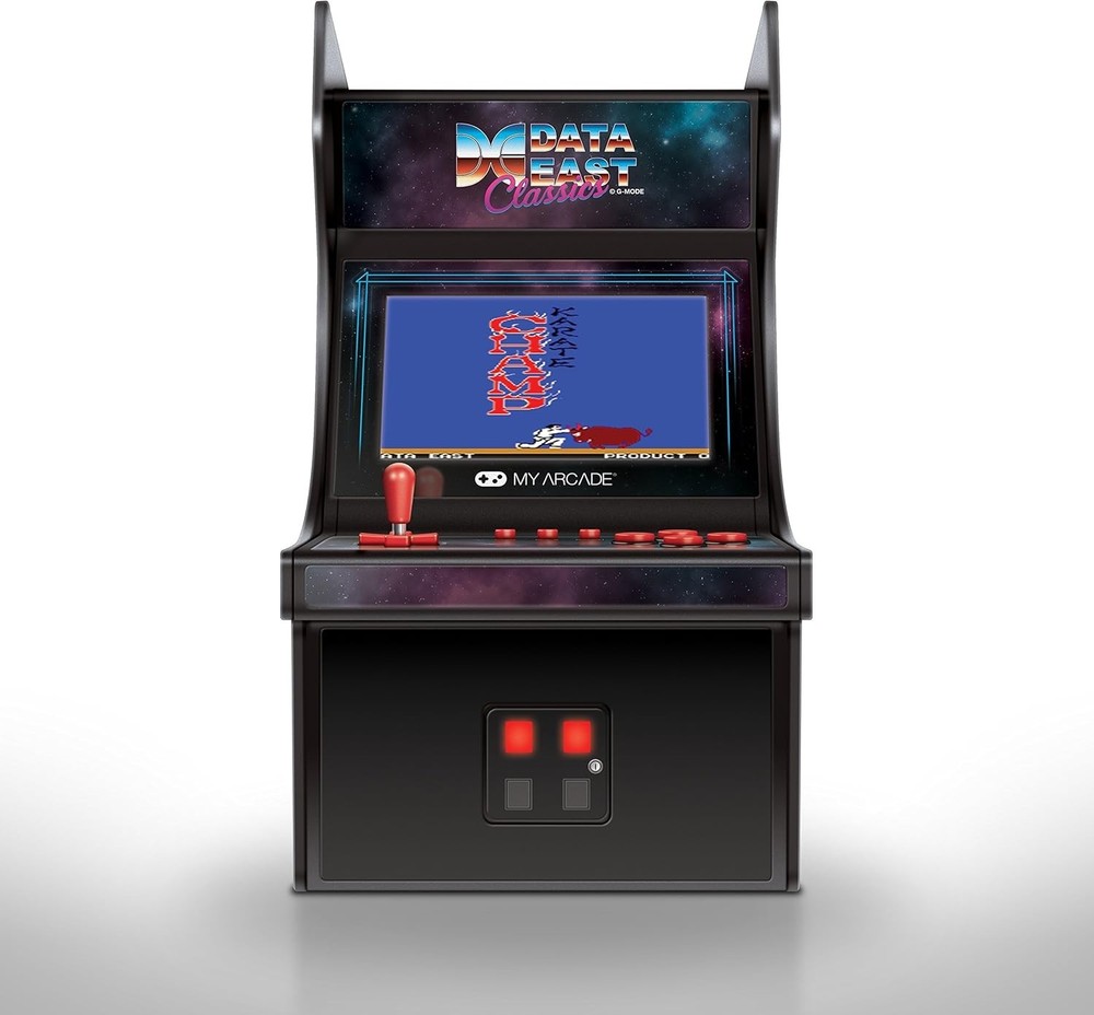 Data East Classics Mini Player - 10 Inch Retro Arcade Machine Cabinet - Inclu...