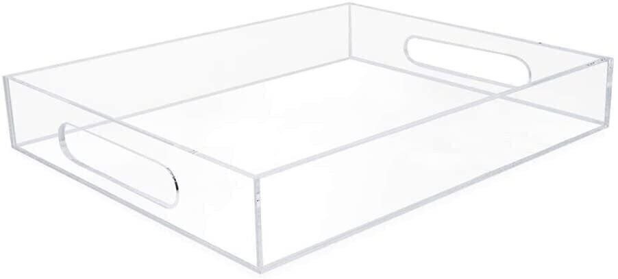 Isaac Jacobs Acrylic Tray with Cutout Handles