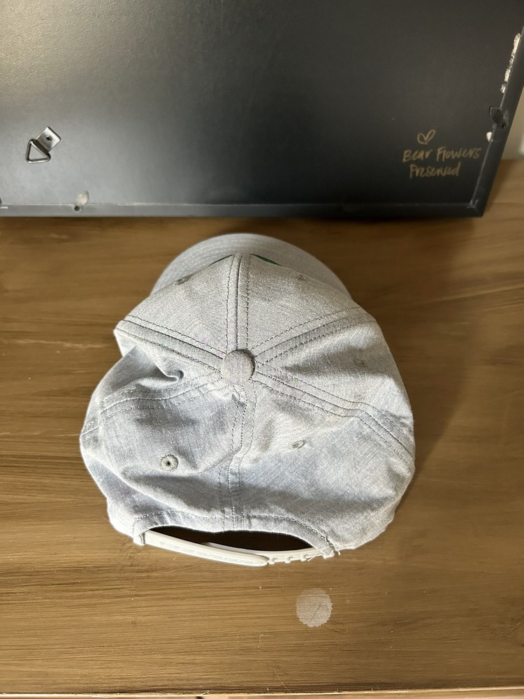 Miller High Life Beer Brand Patch Adjustable Hat Grey