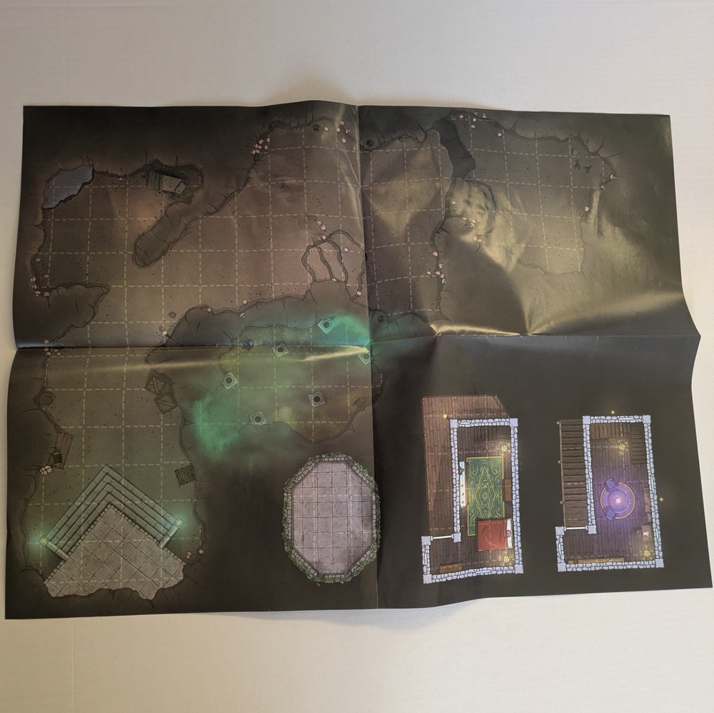 D&D Wizards Dice Tower Campaign Dungeons Dragons - Campaign and Maps Only