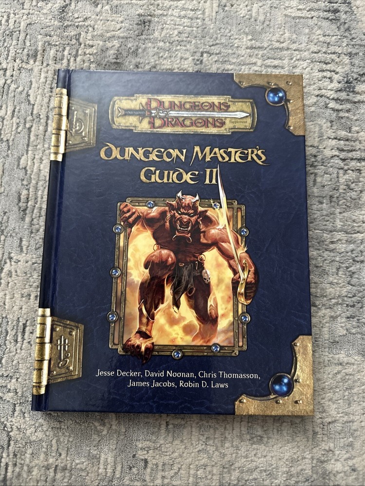 Dungeons & Dragons  DUNGEON MASTERS GUIDE II Hardcover Book !