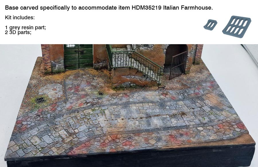 HD 1/35 Italian Farmhouse Base