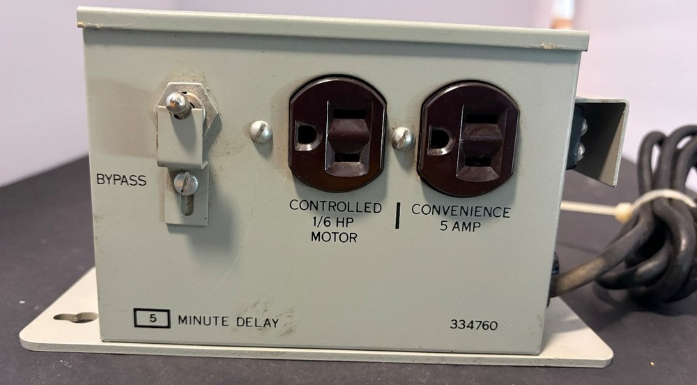 MPX Multiplex Communications model MC110 1/6HP motor controller with manual