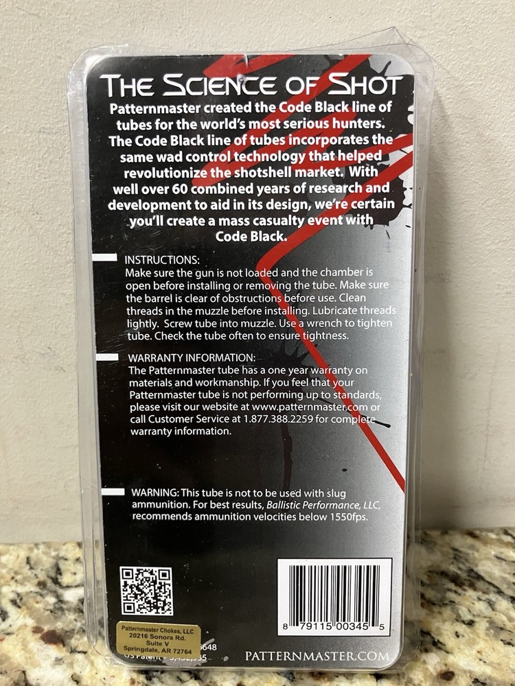 Patternmaster Model 5345 Shotgun Choke Tube