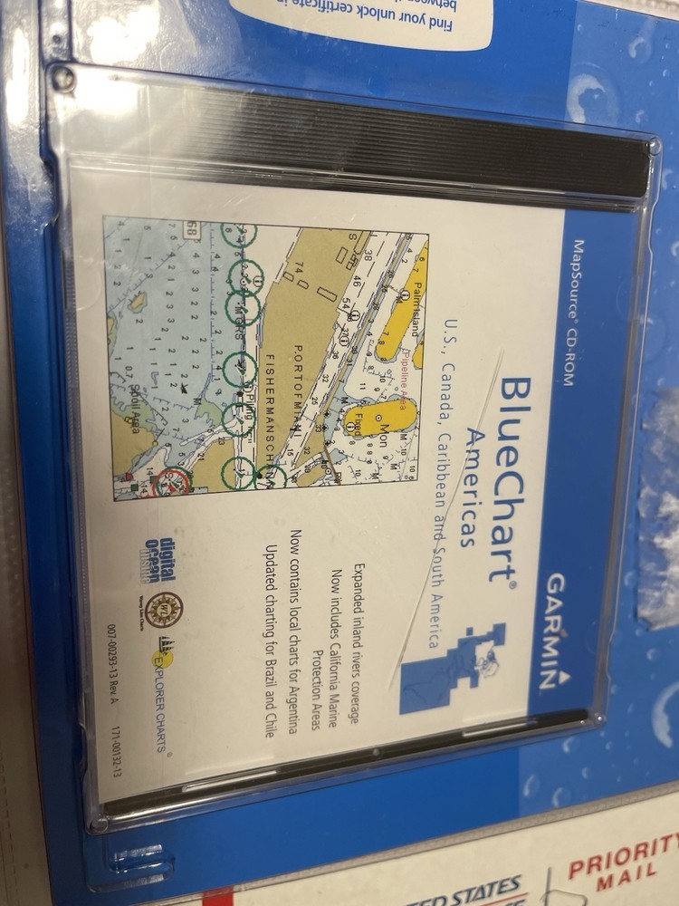 Garmin MapSource BlueChart Americas CD NOS