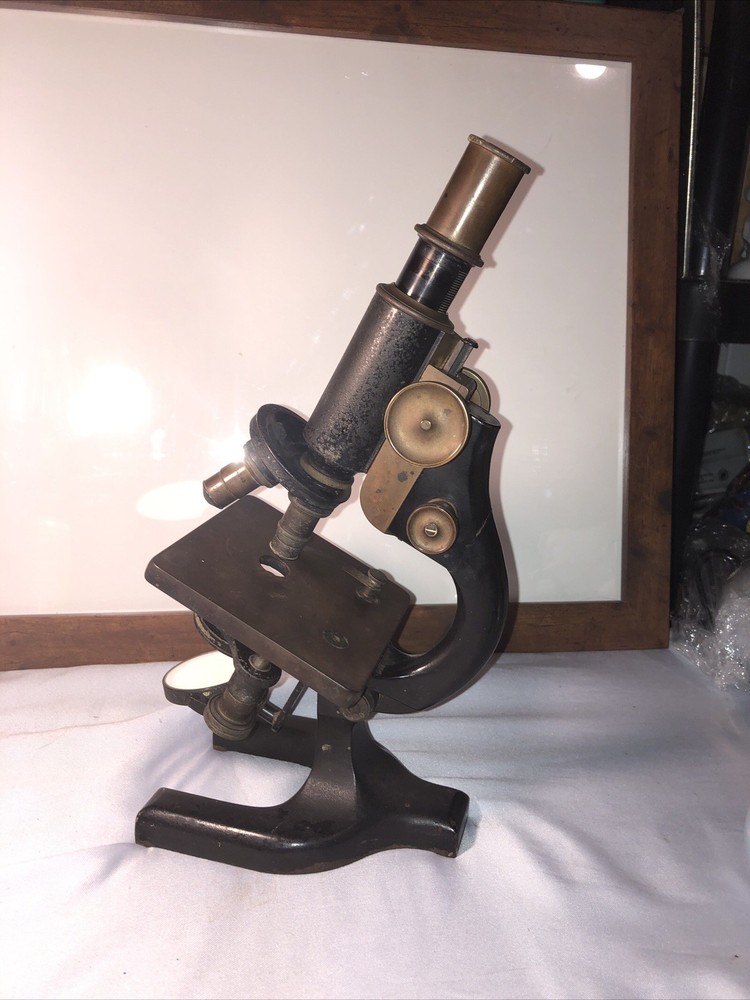 Vintage Spencer Buffalo Microscope With Case