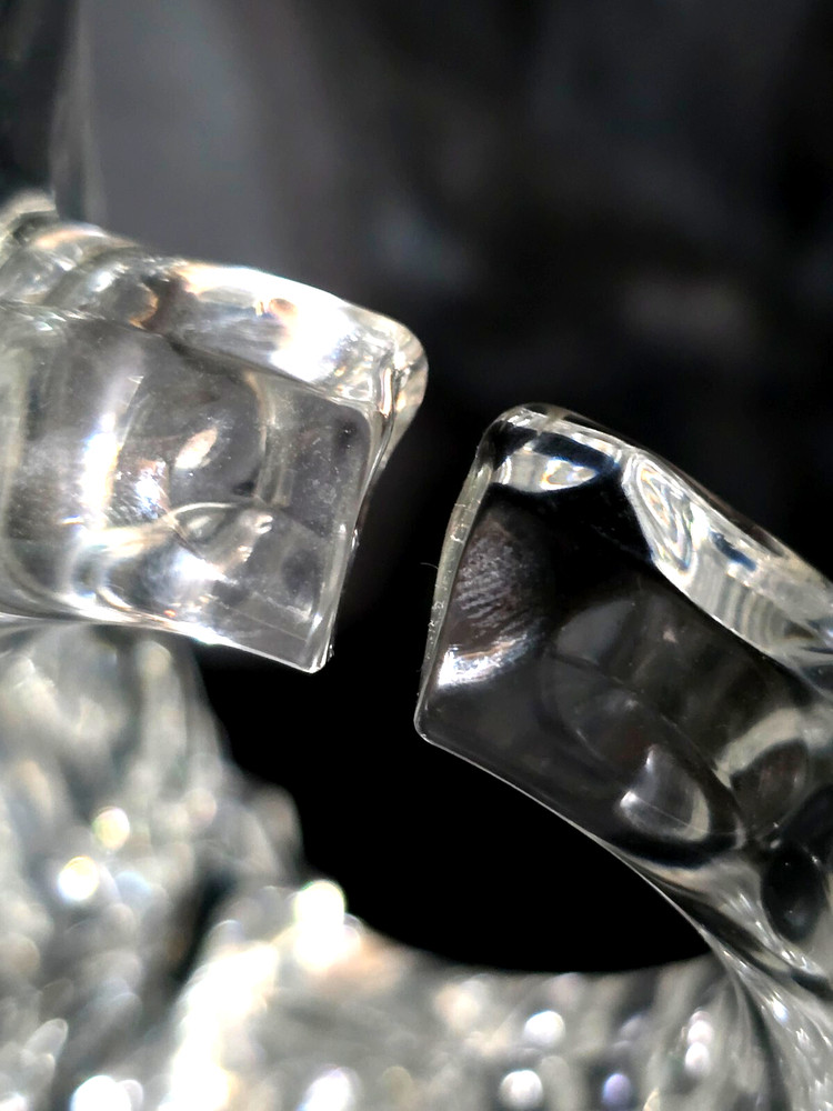 Gorham King Edward Crystal Pitcher 32oz – Unique Handle Separation (See Notes)