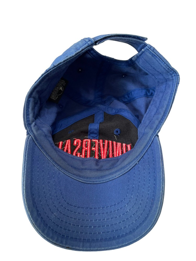Universal Studios Theme Park Blue Baseball Hat Cap Youth Size Strapback
