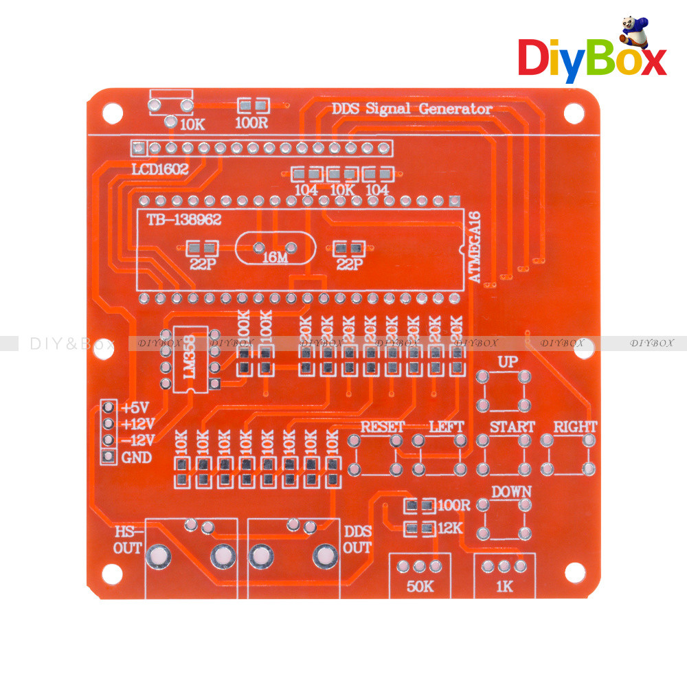 DDS Function Signal Generator Modul Sine Square Sawtooth Triangle Wave Kit