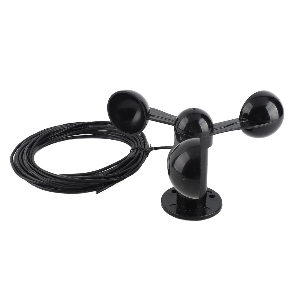 Anemometer Sensor Wind Speeds Cup With 8M Water Resistant Cable 4cm Mounting NY
