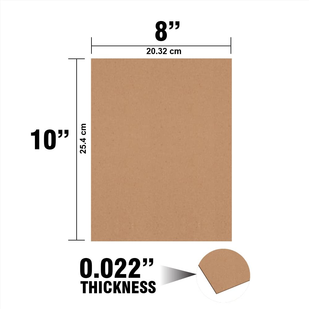 Cardboard Sheets, Chipboard, Paperboard .022 Thick - Cardboard Paper, Inserts...