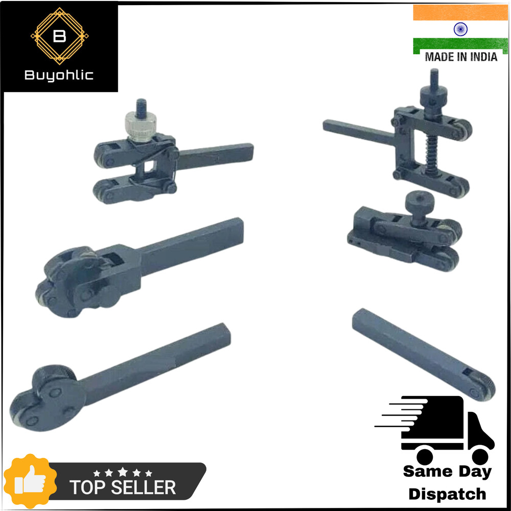 Combo of Lathe Knurling Tool Attachment