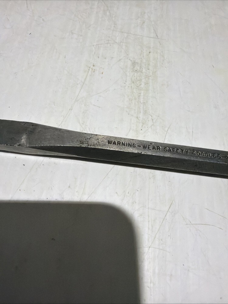 Snap On 1/2" Flat Tip Chisel 6" Long PPC816A