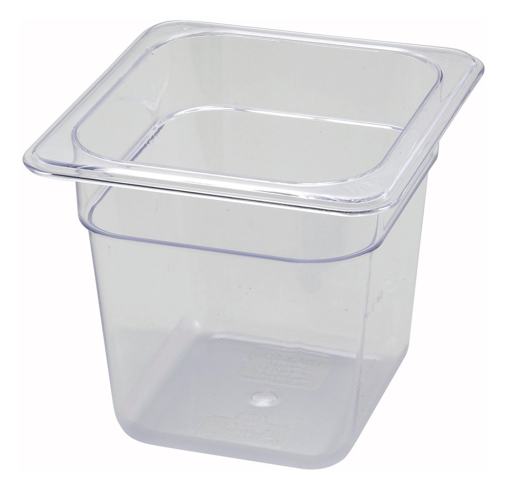 PC Food Pan, 1/6 Size, 6" (6 Each)