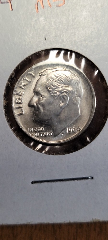 1964 Dime us uncirculated Silver BU