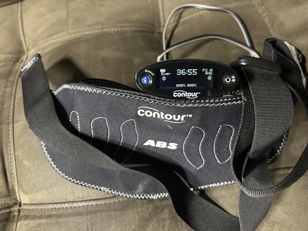 Contour ABS Belt Electronic Muscle Stimulator Core Sculpt System Controller Pad