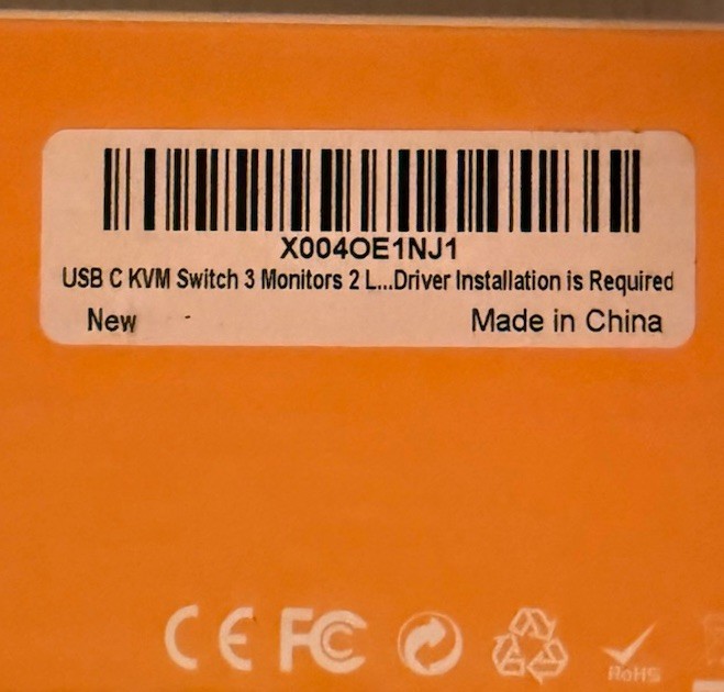 Triple Monitor KVM Switch