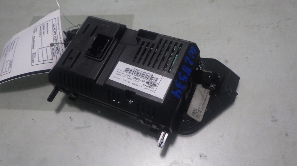 18 FORD ESCAPE Info Screen F1FT18B955CG