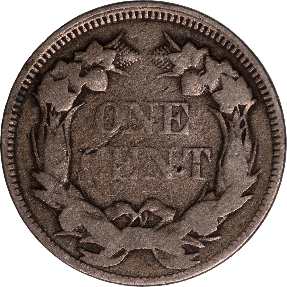 1857 Flying Eagle Cent VG