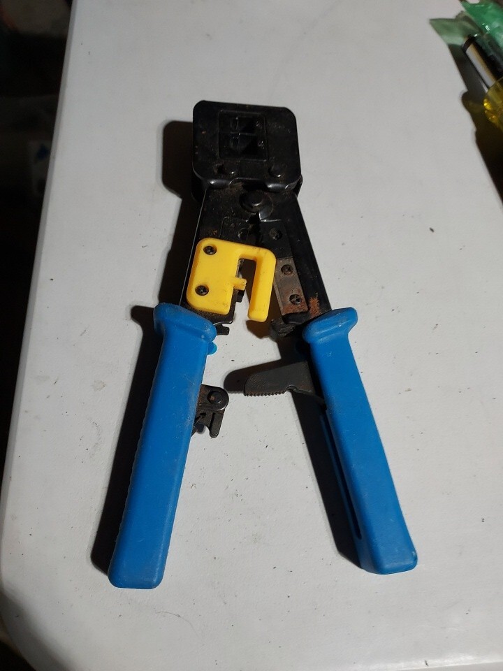 UbiGear Professional Pass-Through Crimper Tool Kits Network Phone/Cable Tester