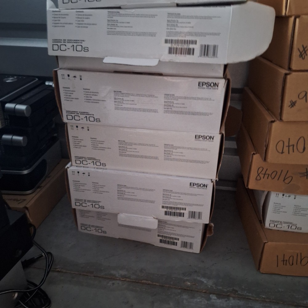 Epson ELPDC10s Document Camera DC-10S No Power Cord
