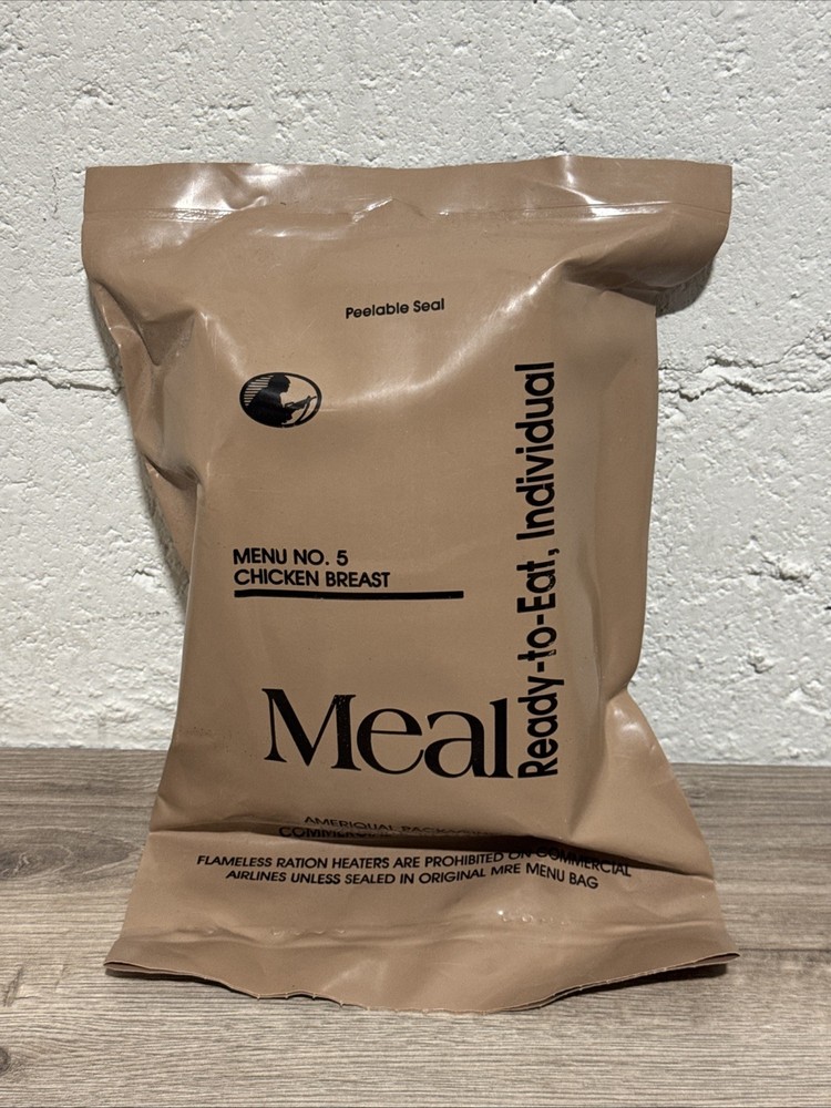 MRE Menu 5 Chicken Breast 2006 Vintage