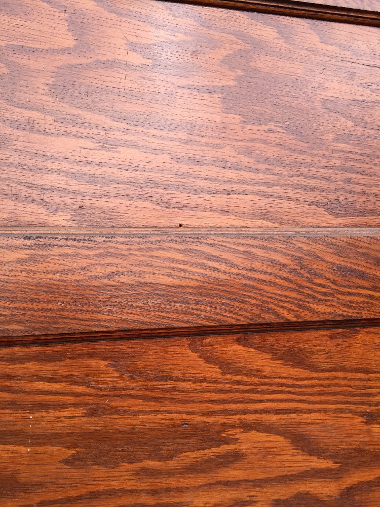 Rd 22 One Single Oak Flat Panel Pocket Door