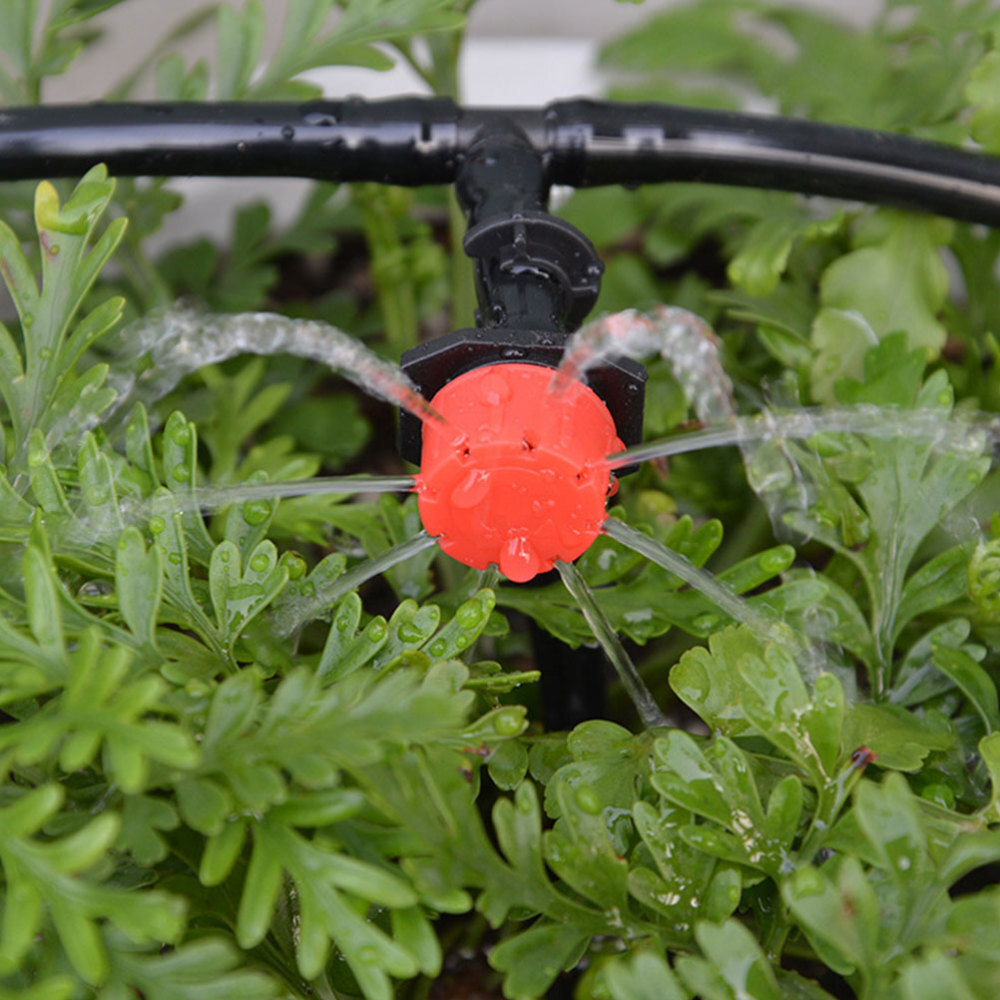 100PCS adjustable drip emitters Garden Irrigation Drippers Micro Dripper