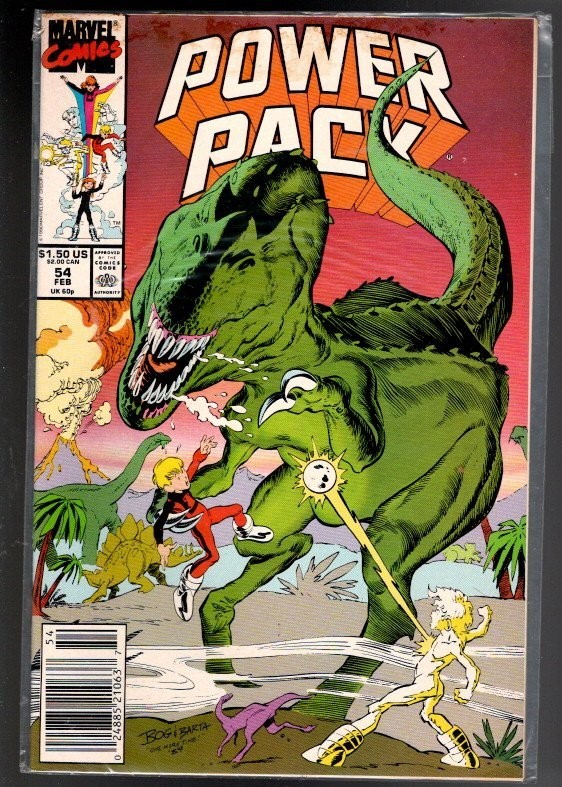 COMIC--Power Pack Bog & Barta "One More Time!"--FREE SHIPPING