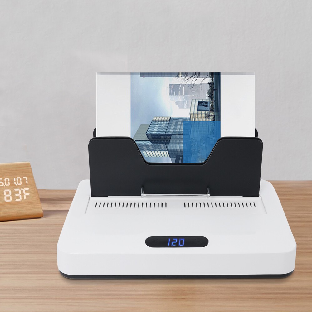Thermal Binding Machine, No Preheat Time Heat Binding Device with 20PCS Covers