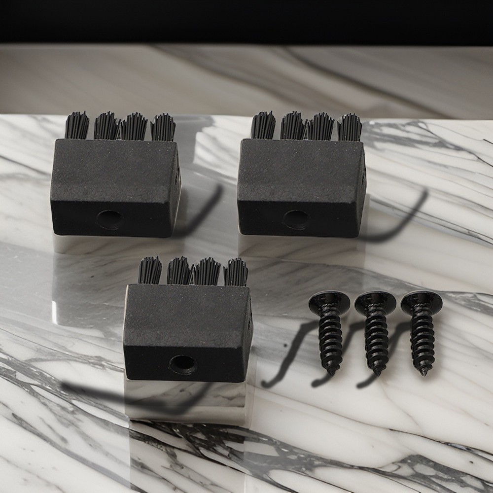 Maximize Arrow Rest Performance with 3pcs Replacement Brushes Screws Included