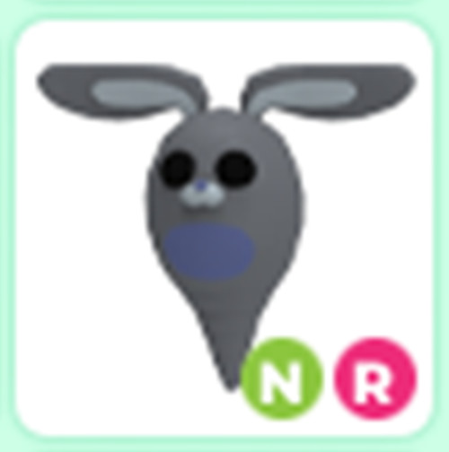 Neon Ghost Bunny - Adopt right now