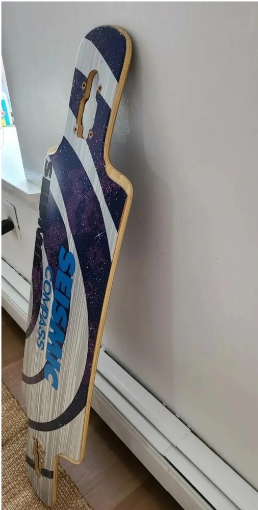 New SEISMIC COMPASS LONGBOARD Deck Only....😎