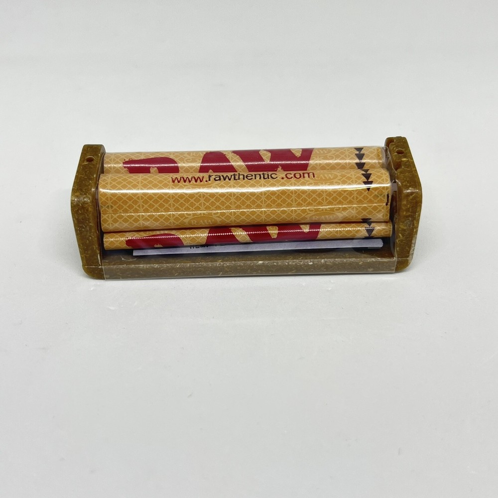 Raw 70mm Rolling Machine Roller Hemp composite Plastic Display/Retailer Box 12ct