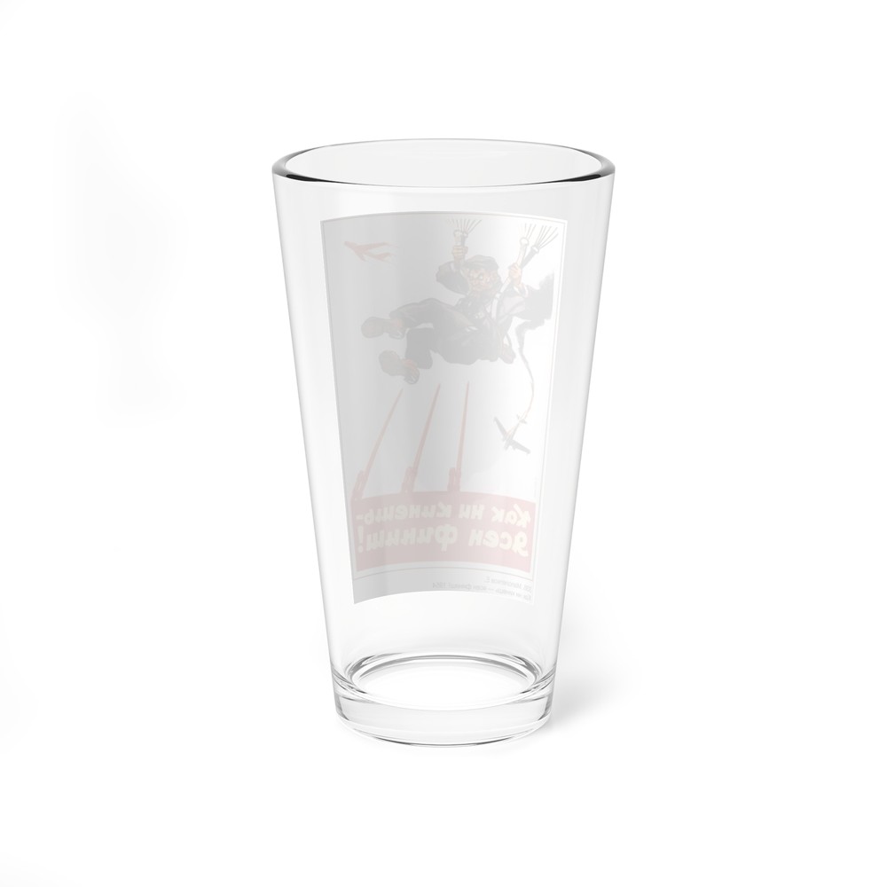 Soviet Era Poster 93 - Pint Glass 16oz