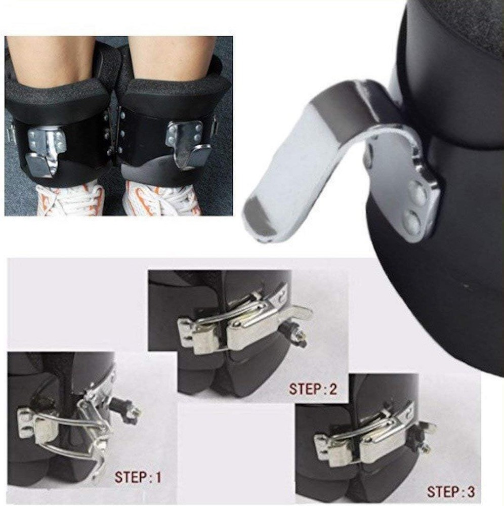 Sutekus Anti Gravity Inversion Boots - For Ab Crunch, Abdominal Sit Up, Hooks