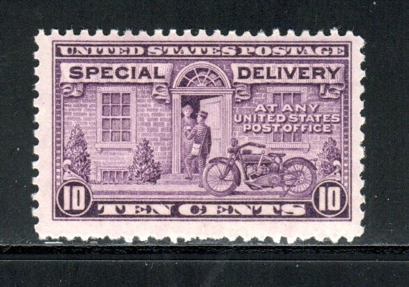 E15 - Motorcycle Delivery - SPECIAL DELIVERY  SINGLE MNH
