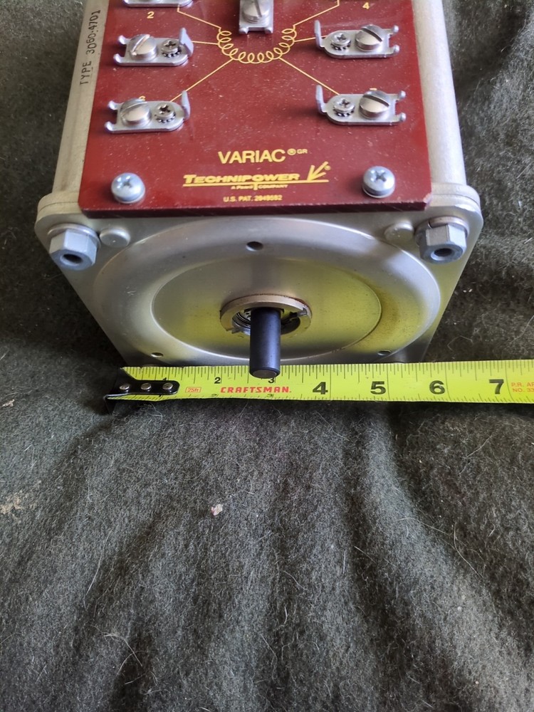 Large Powerstat Technipower Variac Variable Transformer Type 3060-4701 NOS New