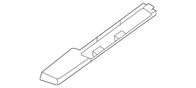 Genuine Subaru Rail Assembly Protector 91192SJ100