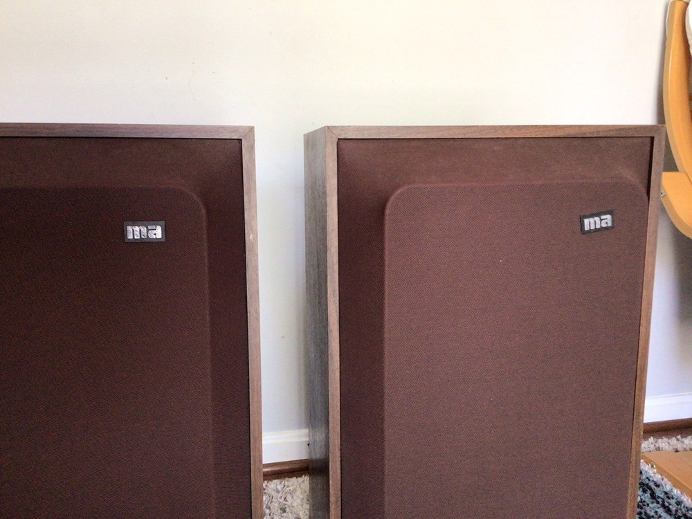 Vintage MA Micro Acoustics Speakers