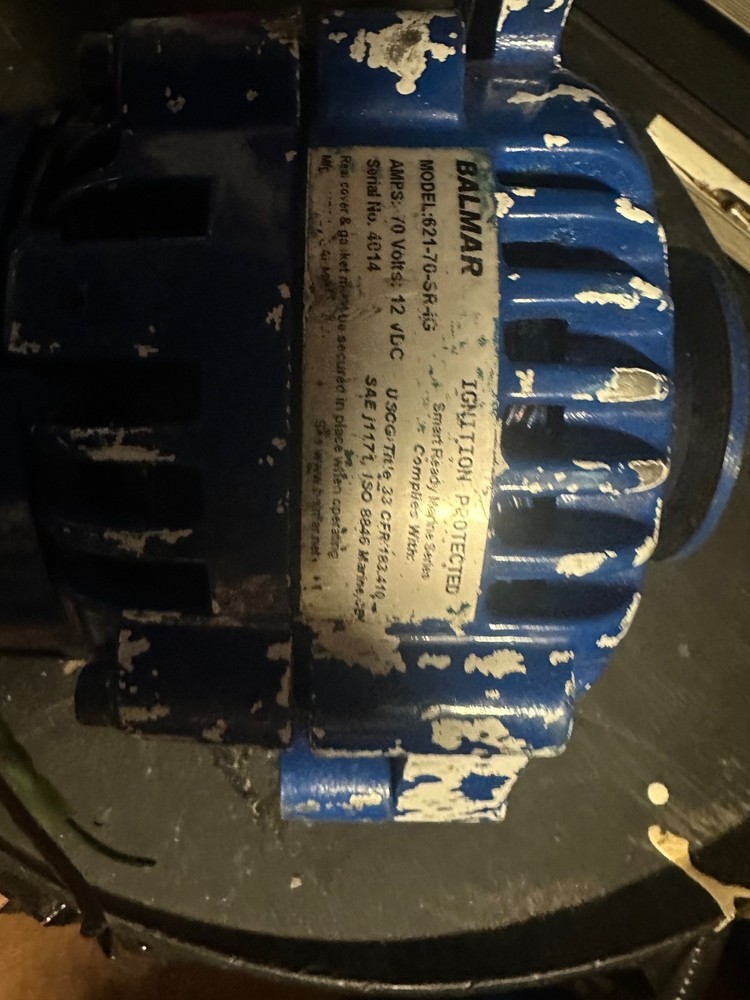 Balmar Alternator 621 70 amp
