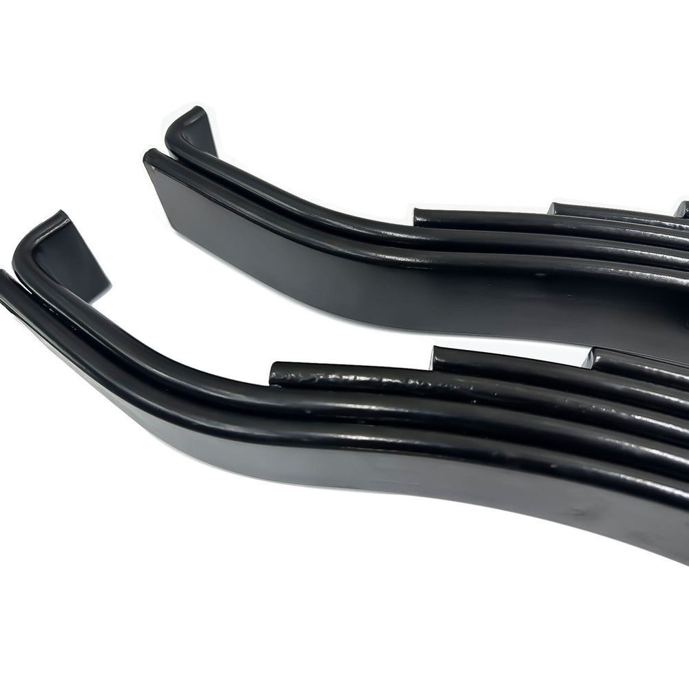 2pcs New Trailer Leaf Spring 6 Leaf Slipper 4000 lbs Per Cap for 8000lb 8K Axle