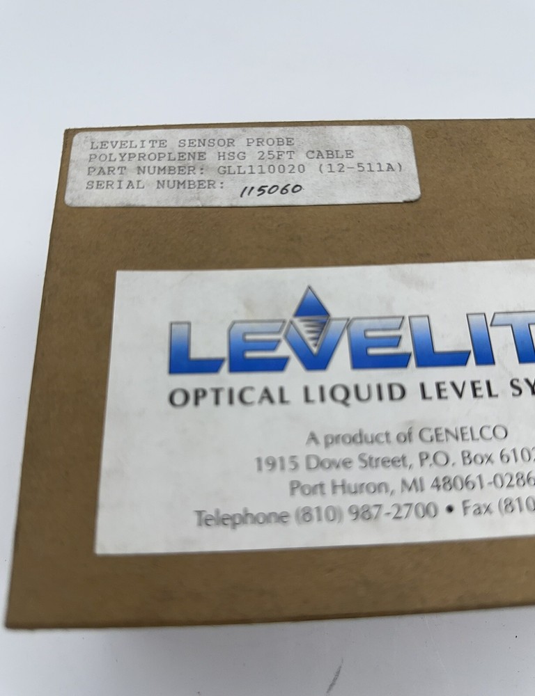 Levelite Sensor Probe Part No. GLL110020