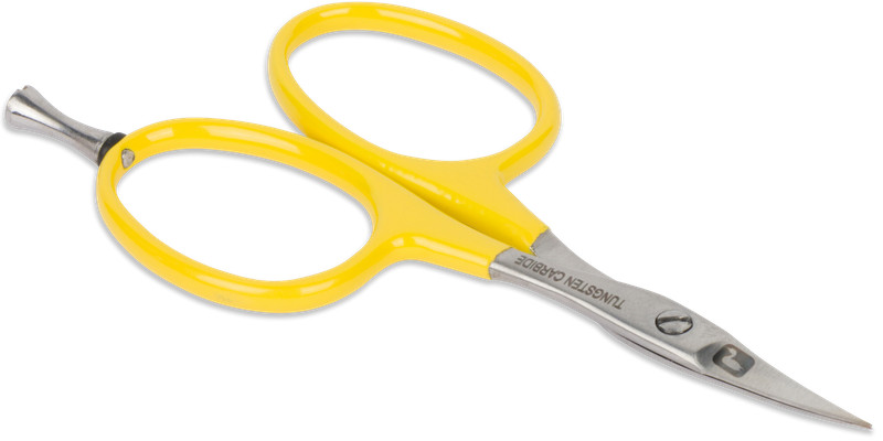 Loon Outdoors Tungsten Carbide Curved Micro Tip Scissors