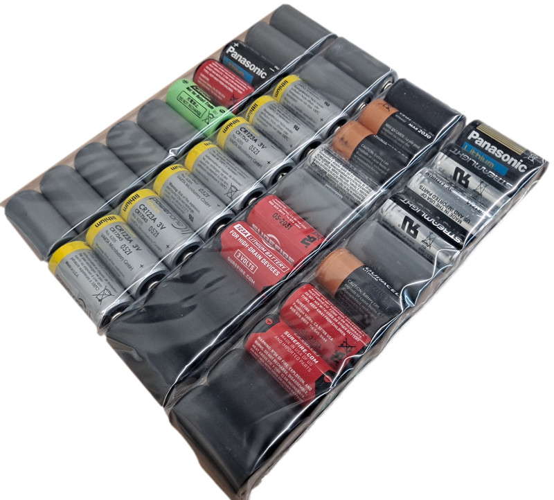 10 PACK Mixed LITHIUM CR123A 3V BATTERY