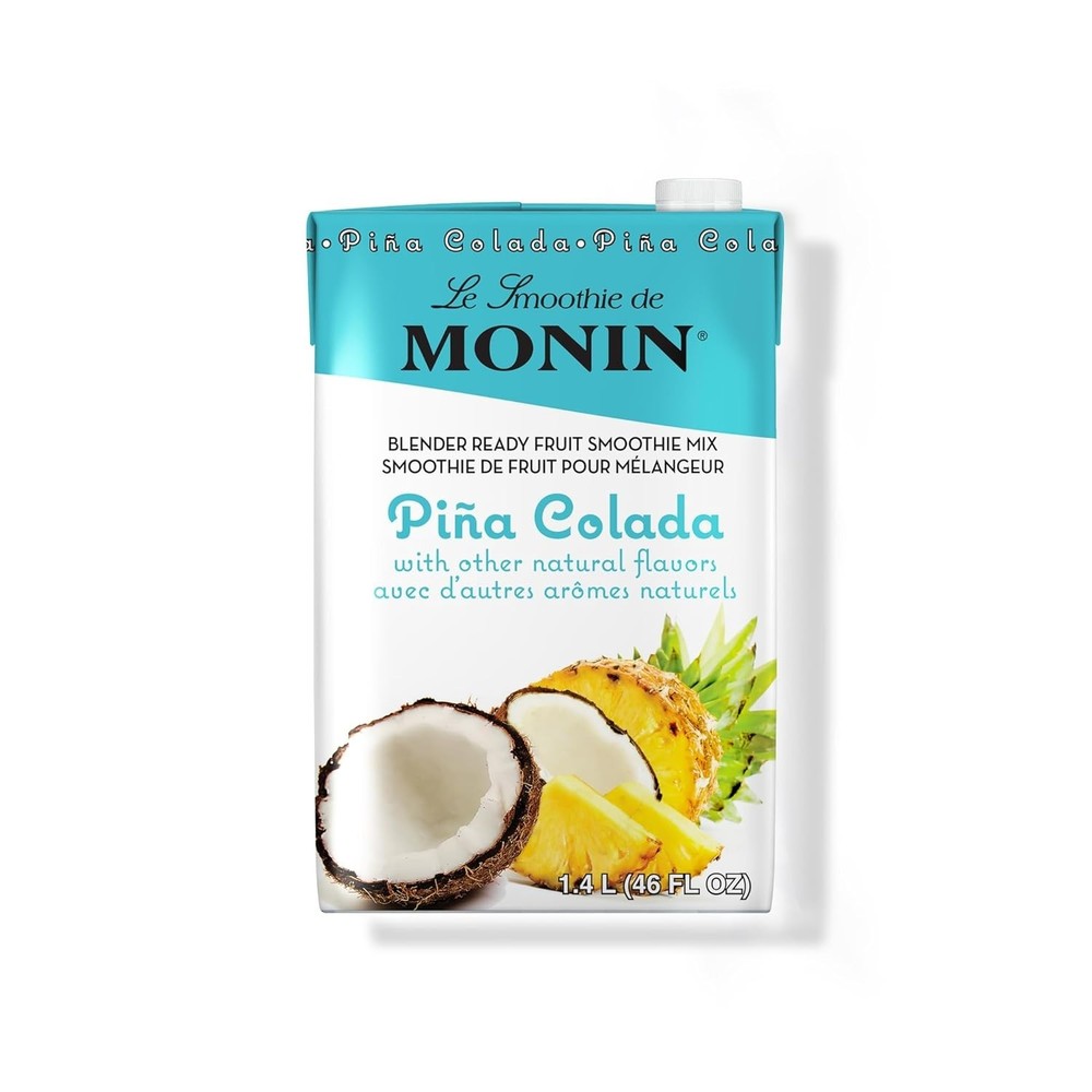 Monin 46 fl. oz. Pina Colada Fruit Smoothie Mix
