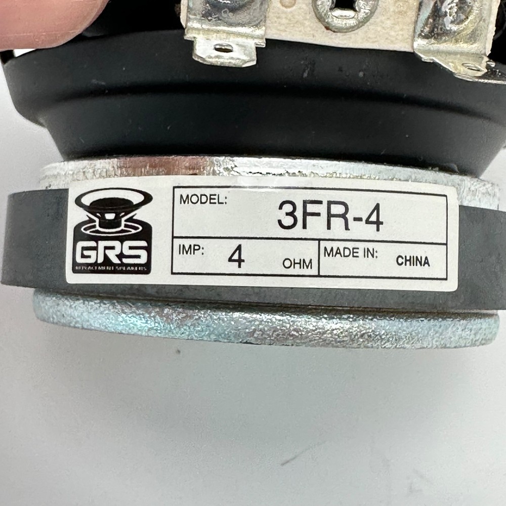 GRS 3FR-4 Full Range 3" Speaker 4 Ohm