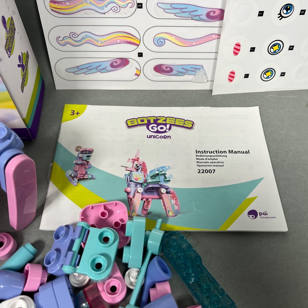 🤖 Botzees Go Unicorn Robot Interactive STEM Coding Toy for Kids WORKING See Vid