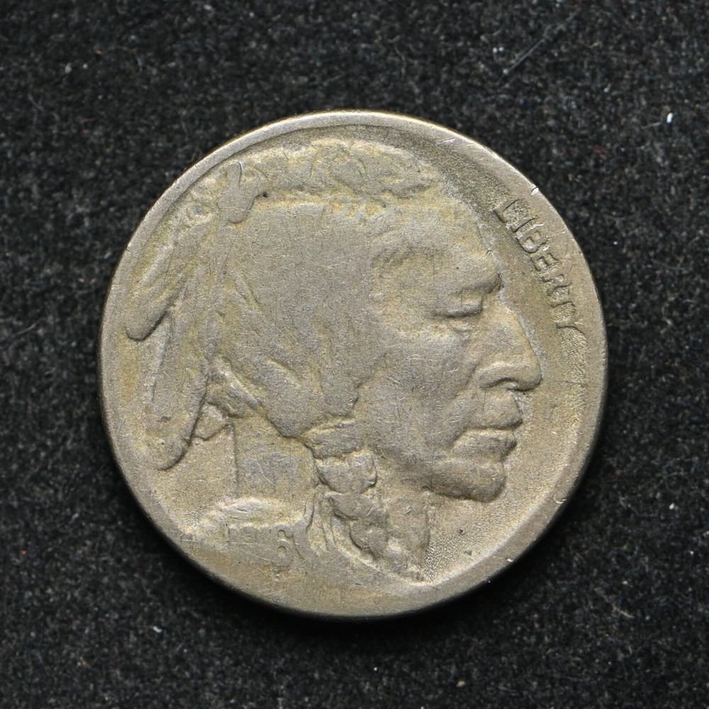 1916-S Buffalo Nickel (bb17097)